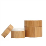 2 oz kosmetikos stiklainiai su dangteliais